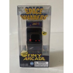 Space Invaders Tiny Arcade Game World's Smallest Miniature Keychain